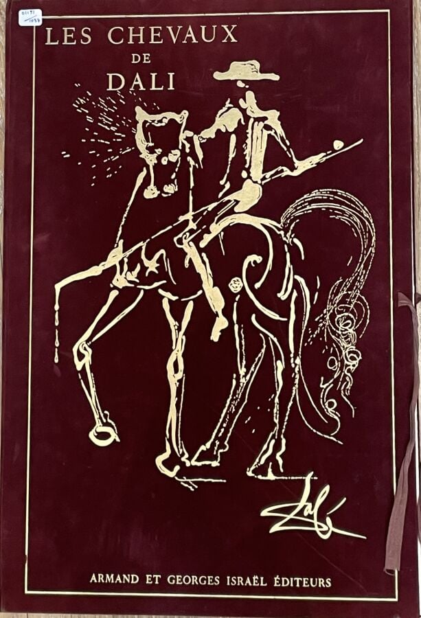 Salvador DALI (1904-1989) d'après, - Les Chevaux de Dali, 1983, - Cinq (sur 18)…