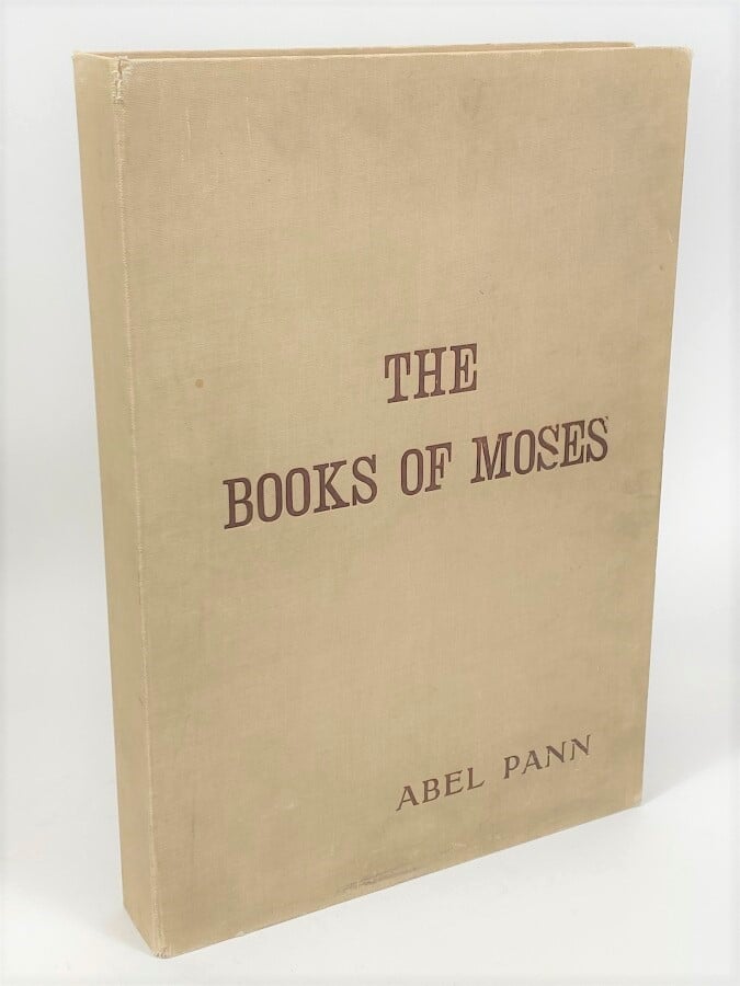 Abel PANN (1883-1963) - The Five Books of Moses, Jerusalem, 1930, folio, sous e…