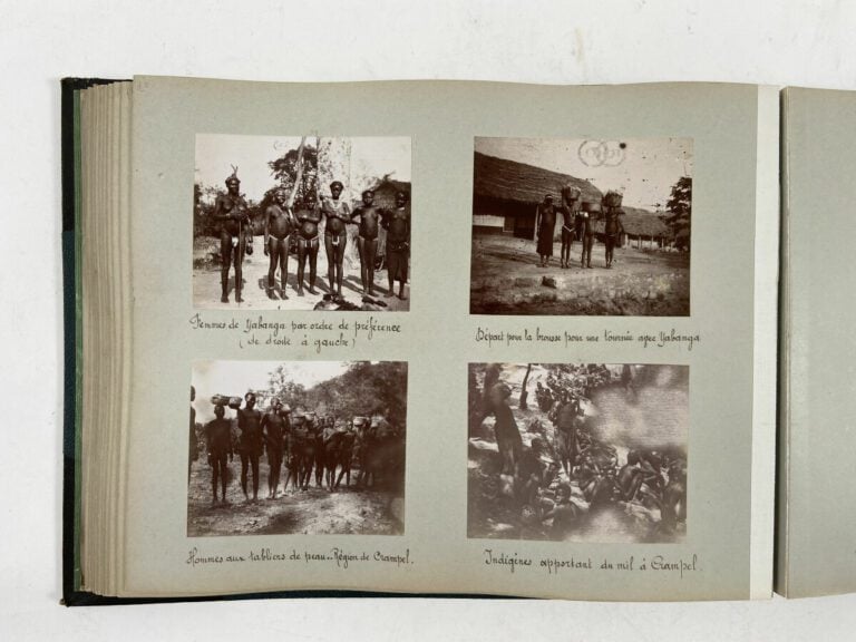 AFRIQUE Album itinéraire depuis la France jusqu'aux confins du Tchad, Bangui, O…