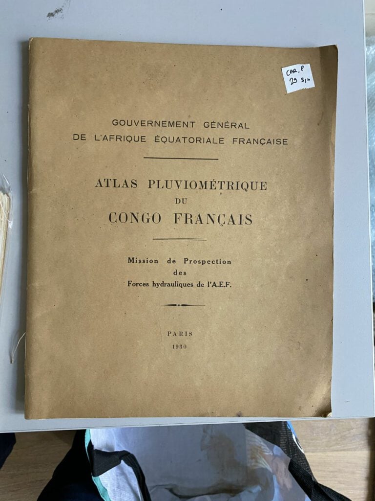 AFRIQUE ÉQUATORIALE FRANÇAISE Mission de prospection des forces hydrauliques de…