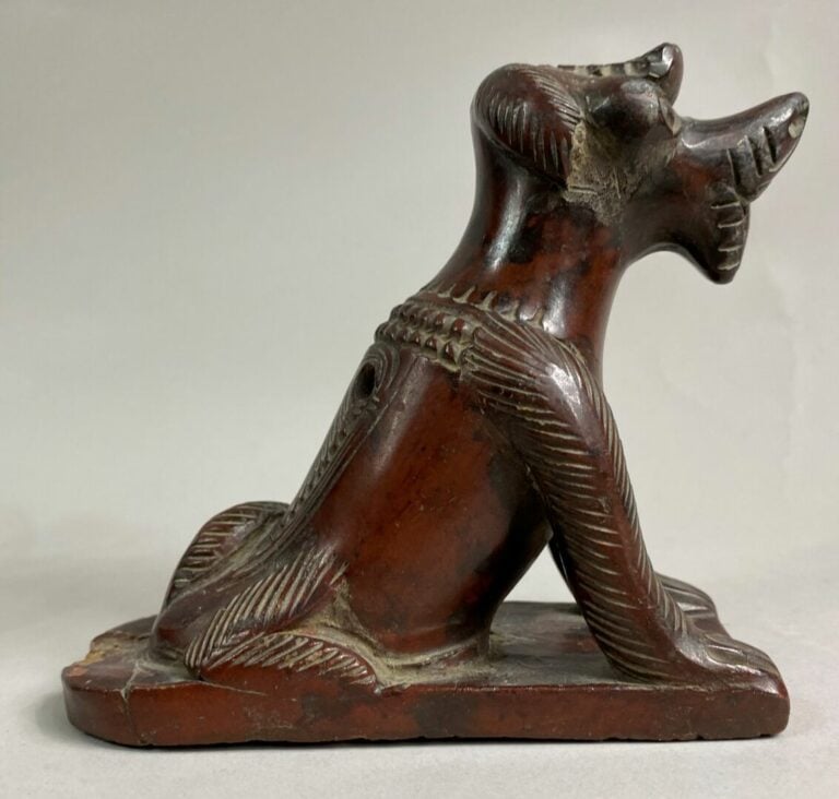 AFRIQUE - Lot de trois masques en bois sculpté - L (le plus grand) : 61 cm - On…