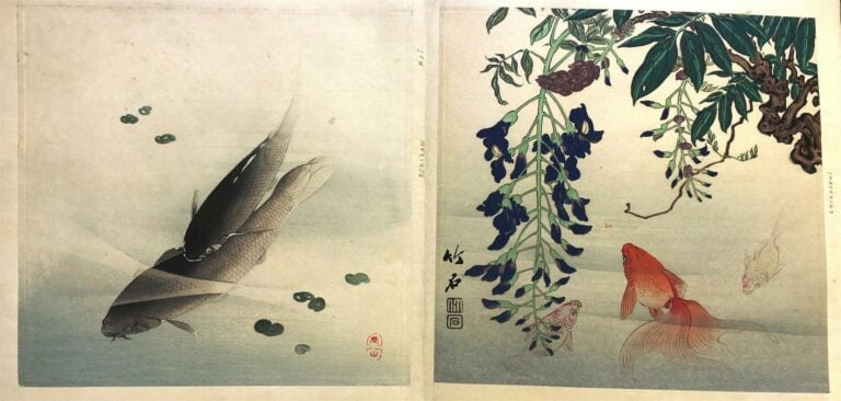 [-] ALBUM D'UNE QUARANTAINE D'ESTAMPES JAPONAISES - Japon. - Comprends notammen…