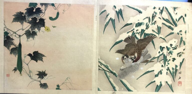 [-] ALBUM D'UNE QUARANTAINE D'ESTAMPES JAPONAISES - Japon. - Comprends notammen…