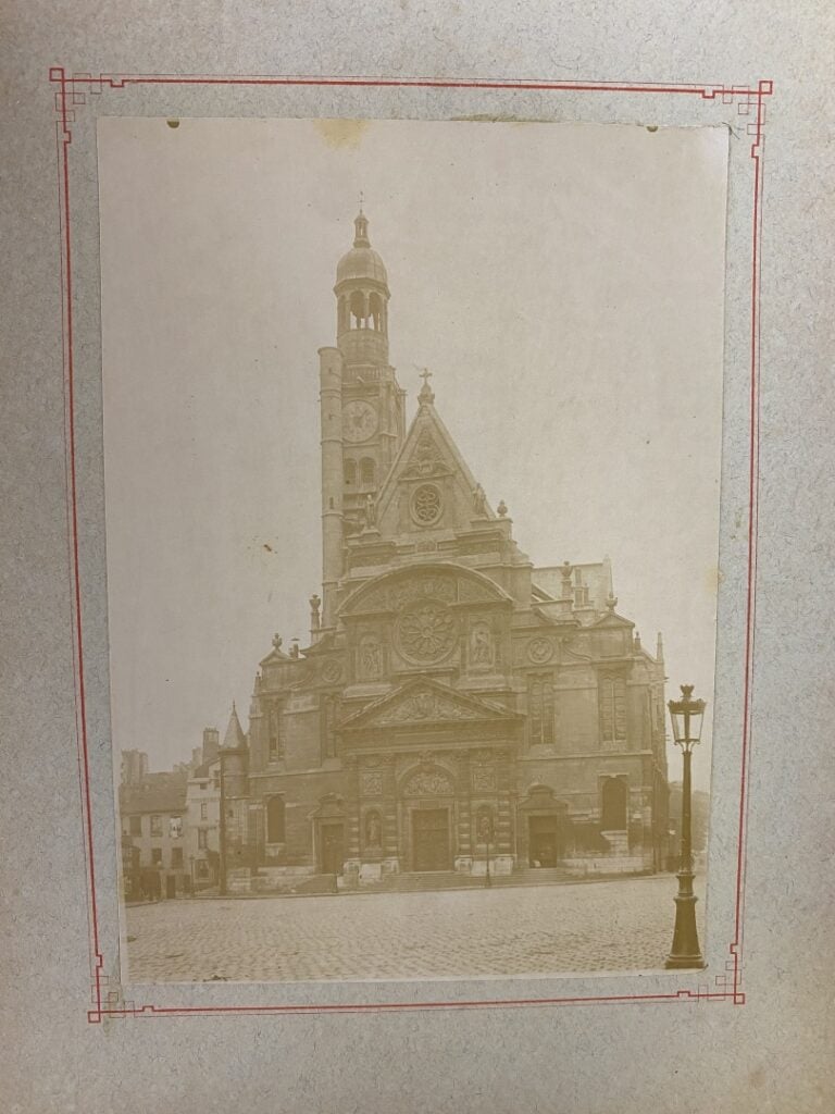 ALBUM PHOTOS (Fin XIX° siècle) - Album de 25 photographies de Paris, contrecoll…