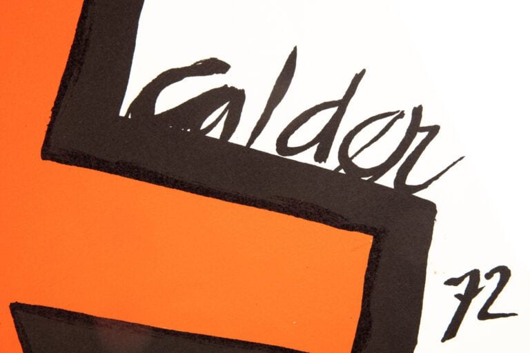 Alexander CALDER (1898-1976). - L'Arbre, 1972 - Lithographie en couleurs sur pa…