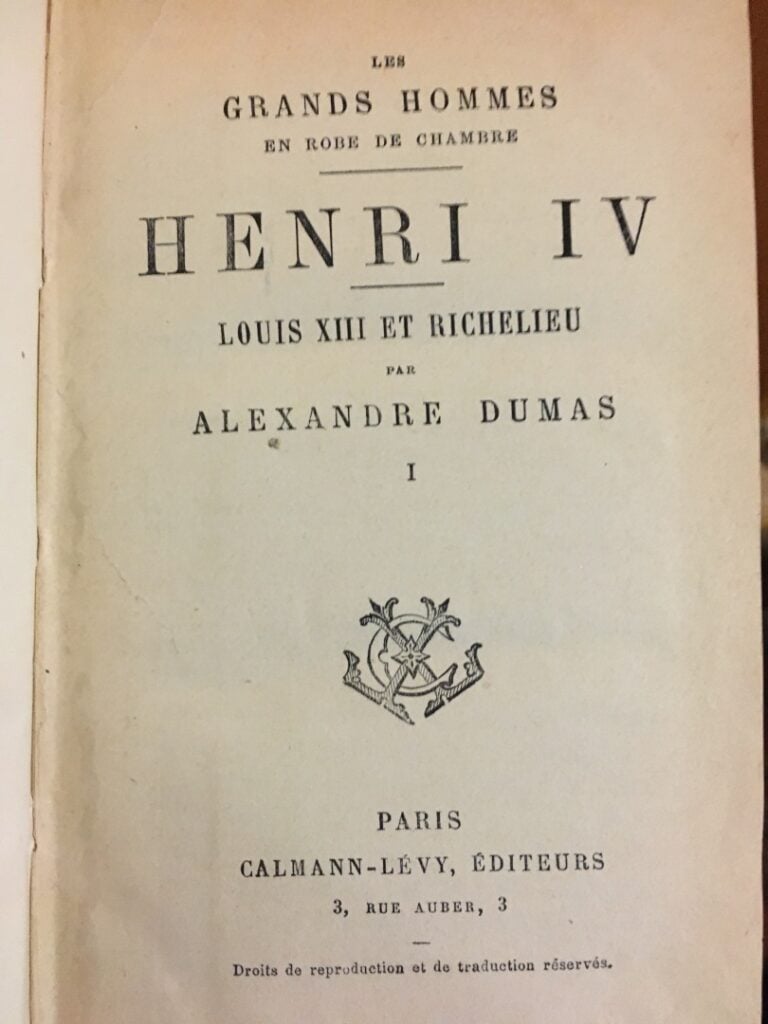 Alexandre DUMAS, Henri IV, Louis XIV, et Louis XV, 6 volumes. - Charles BAUDELA…