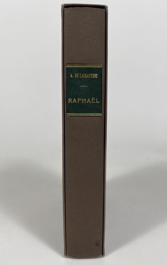 [Alphonse de Lamartine:Raphael.Edité à Paris par Maison Quentin.Broché,In12.Bel…