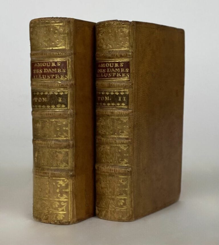 Amours des dames illustres de France Cologne, P. Marteau. - 2 vols in-16, plein…