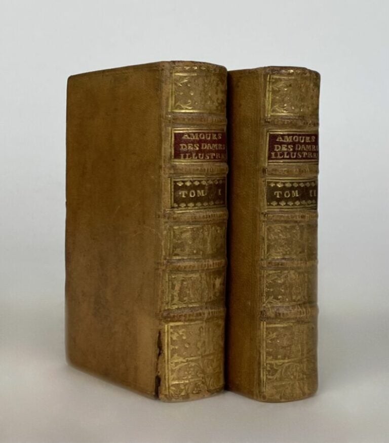 Amours des dames illustres de France Cologne, P. Marteau. - 2 vols in-16, plein…