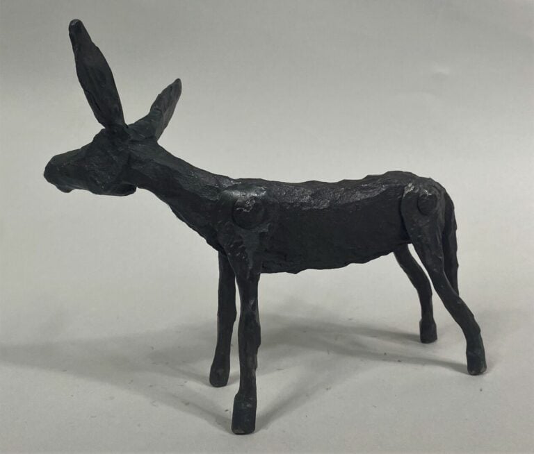André FABRE (1920-2011) - Ane - Sculpture en acier forgé - Années 1950/1960 - 1…