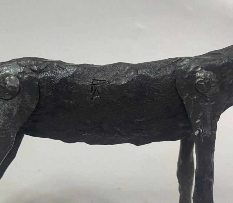 André FABRE (1920-2011) - Ane - Sculpture en acier forgé - Années 1950/1960 - 1…