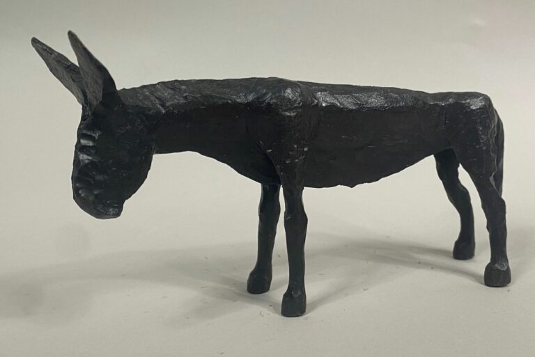 André FABRE (1920-2011) - Ane - Sculpture en acier forgé - Années 1950/1960 - 1…