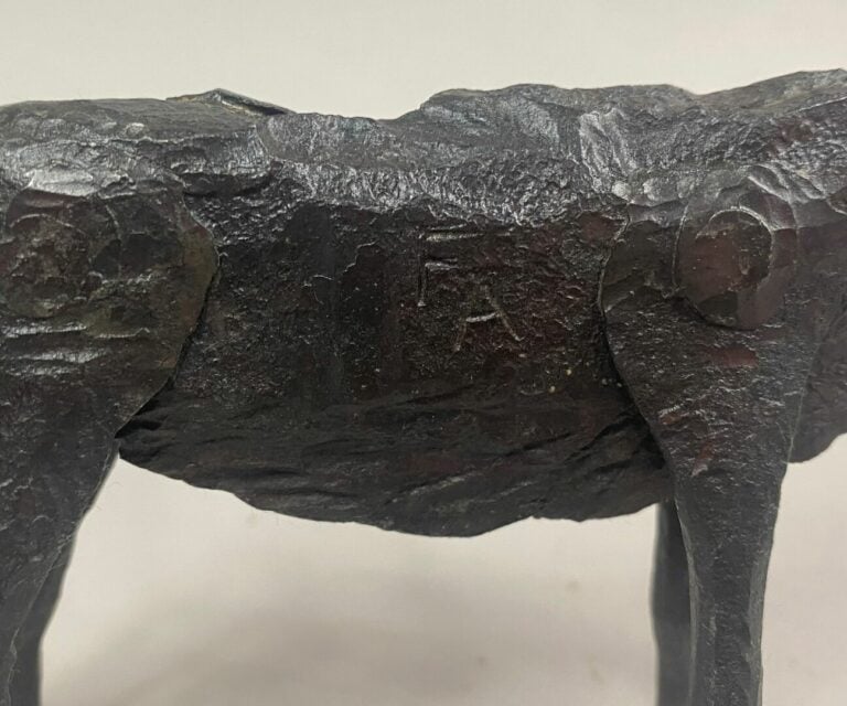 André FABRE (1920-2011) - Ane - Sculpture en acier forgé - Années 1960/1970 - 1…