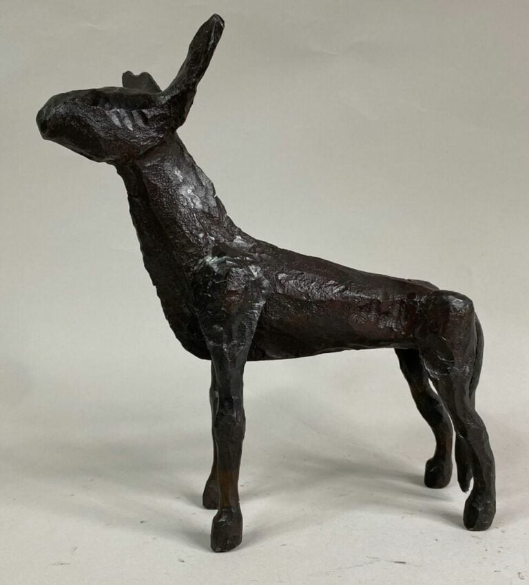 André FABRE (1920-2011) - Ane - Sculpture en acier forgé - Années 1960/1970 - 2…
