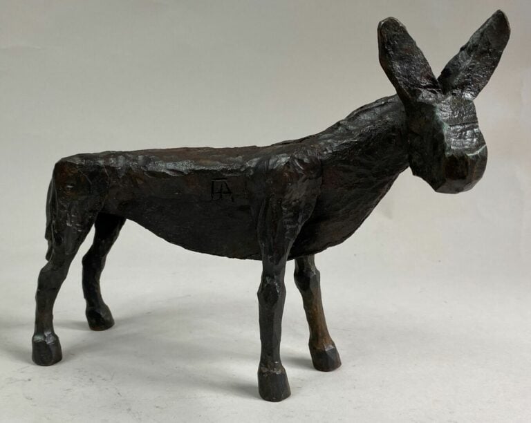 André FABRE (1920-2011) - Ane - Sculpture en acier forgé - Années 1970/1980 - 1…