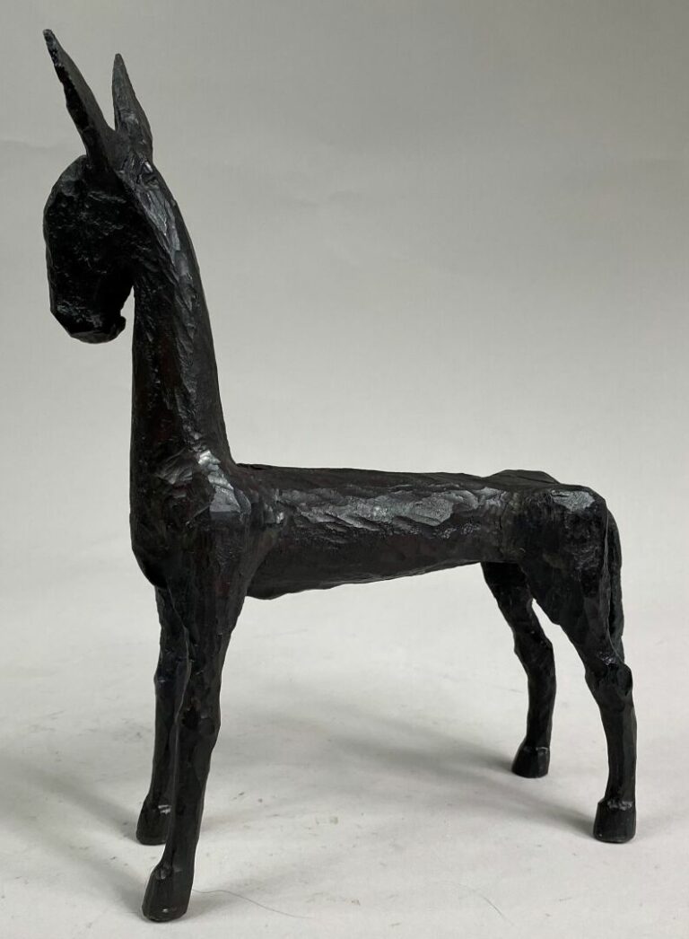 André FABRE (1920-2011) - Ane - Sculpture en acier forgé - Années 1970/1980 - 2…