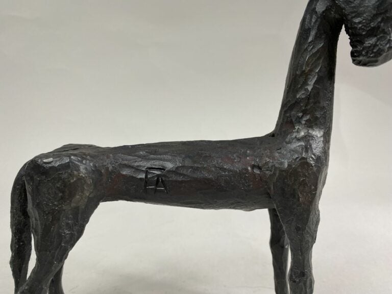 André FABRE (1920-2011) - Ane - Sculpture en acier forgé - Années 1970/1980 - 2…