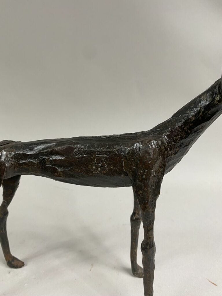 André FABRE (1920-2011) - Antilope - Sculpture en acier forgé - Années 1960/197…