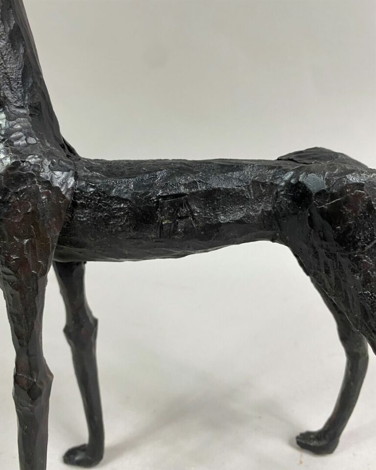 André FABRE (1920-2011) - Antilope - Sculpture en acier forgé - Années 1960/197…