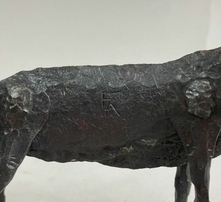 André FABRE (1920-2011) - Bélier - Sculpture en acier forgé - Années 1960 - 13…