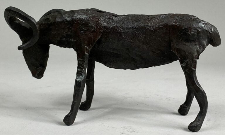 André FABRE (1920-2011) - Bélier - Sculpture en acier forgé - Années 1960 - 8,5…