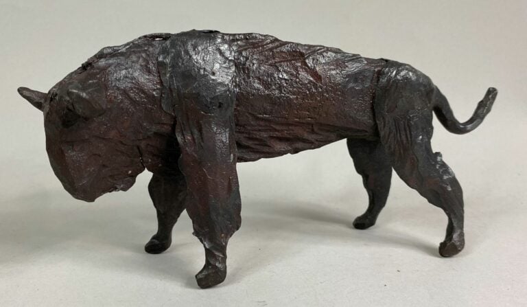 André FABRE (1920-2011) - Bison - Sculpture en acier forgé - Années 1950/1960 -…