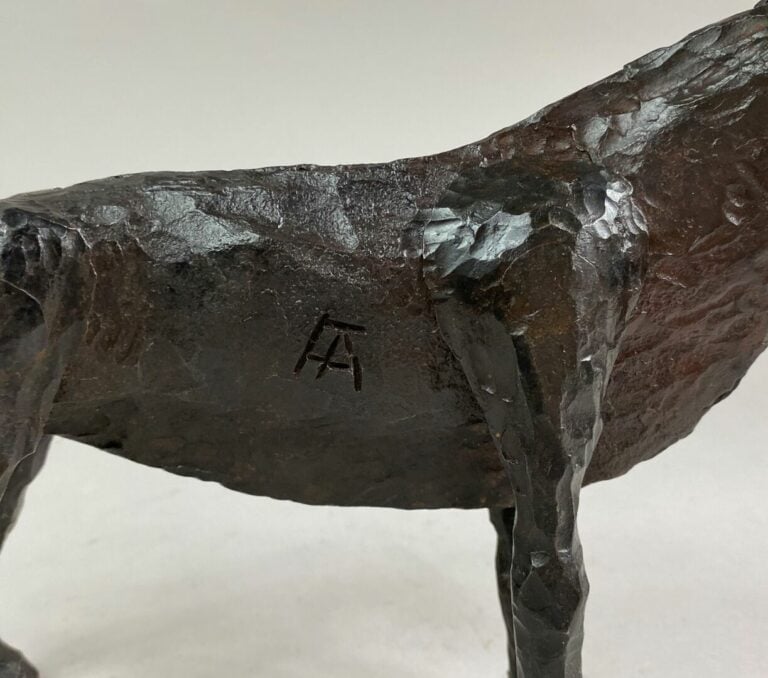 André FABRE (1920-2011) - Bouquetin - Sculpture en acier forgé - Années 1970 -…