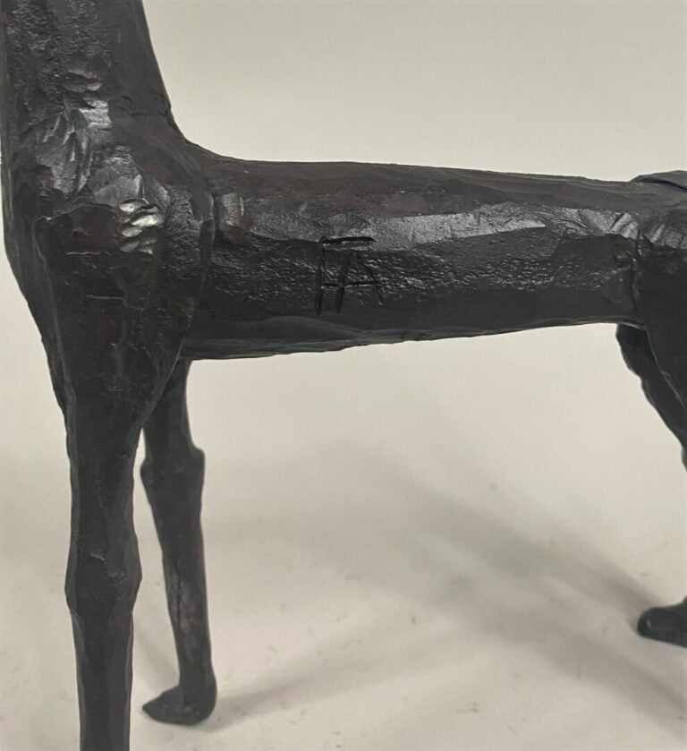 André FABRE (1920-2011) - Cerf - Sculpture en acier forgé - Années 1970/1980 -…