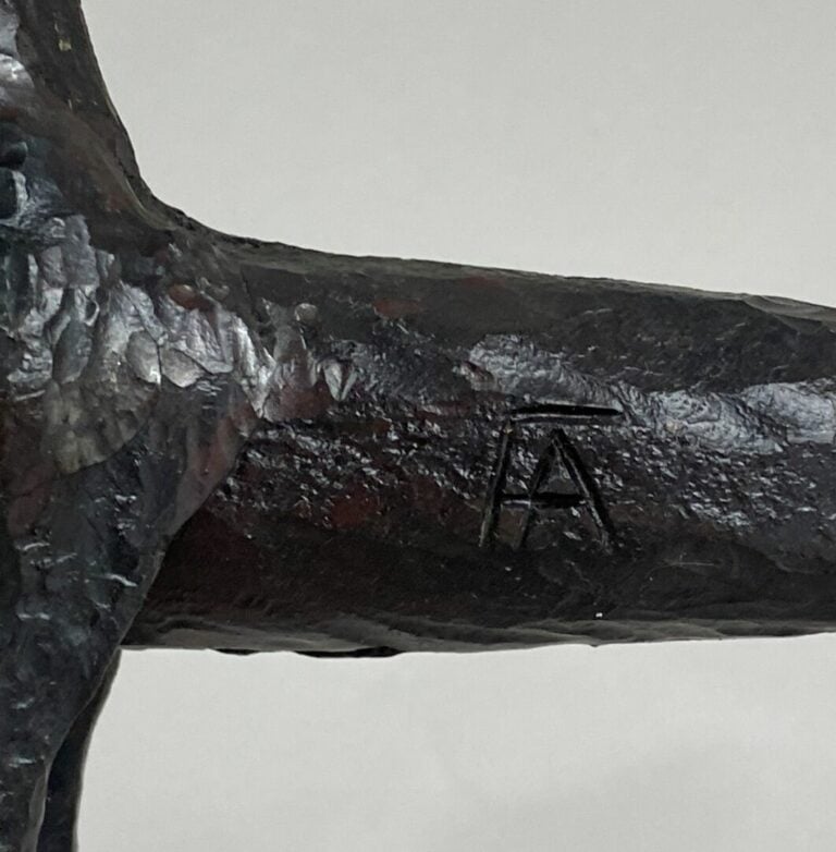 André FABRE (1920-2011) - Cerf - Sculpture en acier forgé - Années 1970/1980 -…