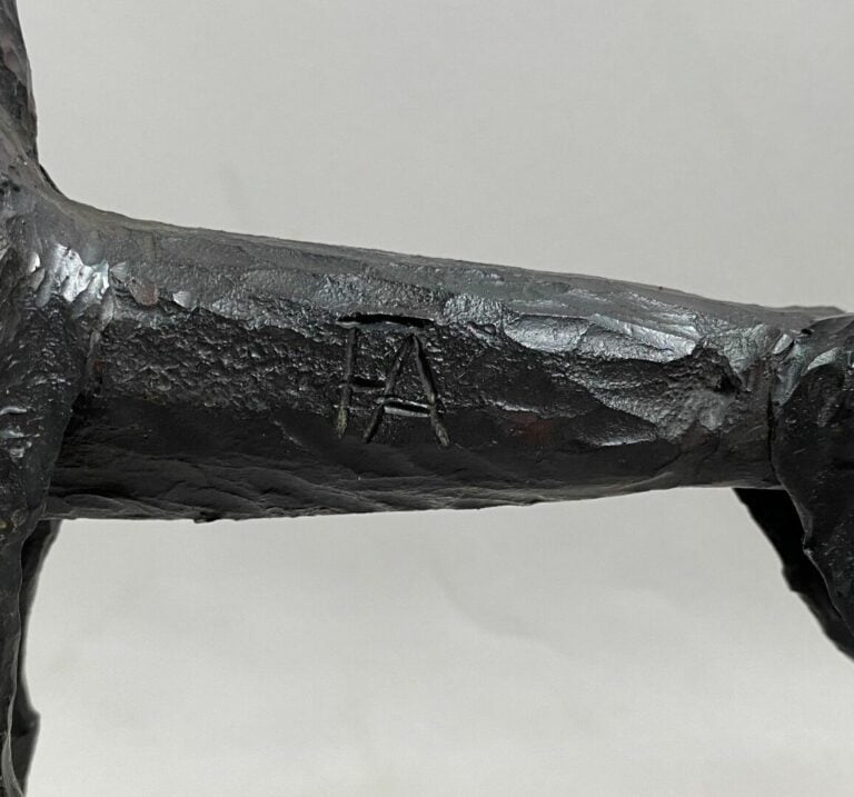 André FABRE (1920-2011) - Cerf - Sculpture en acier forgé - Années 1970/1980 -…