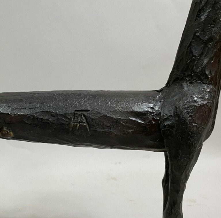 André FABRE (1920-2011) - Chat - Sculpture en acier forgé - Années fin 1980 - 2…