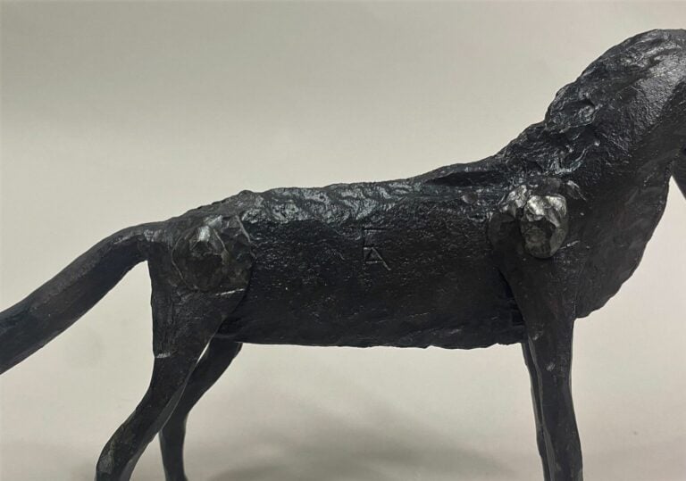 André FABRE (1920-2011) - Cheval - Sculpture en acier forgé - Années 1960 - 13,…