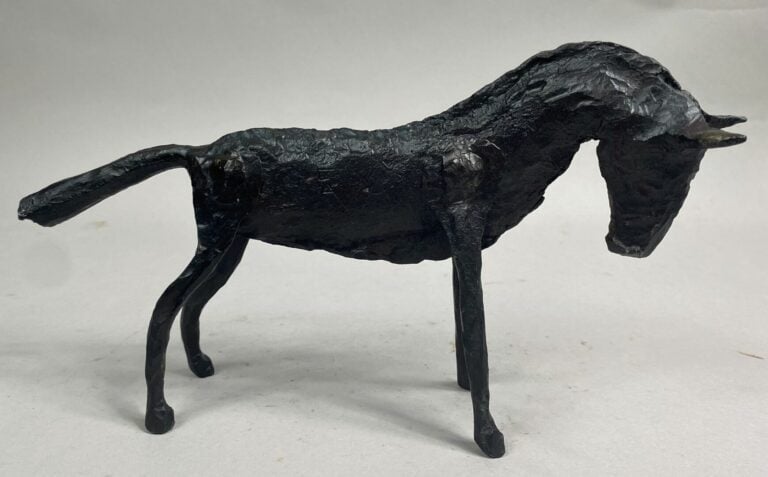 André FABRE (1920-2011) - Cheval - Sculpture en acier forgé - Années 1960 - 13,…