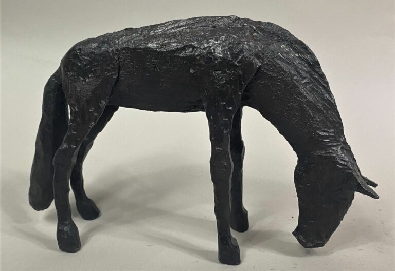 André FABRE (1920-2011) - Cheval - Sculpture en acier forgé - Années 1960 - 15…