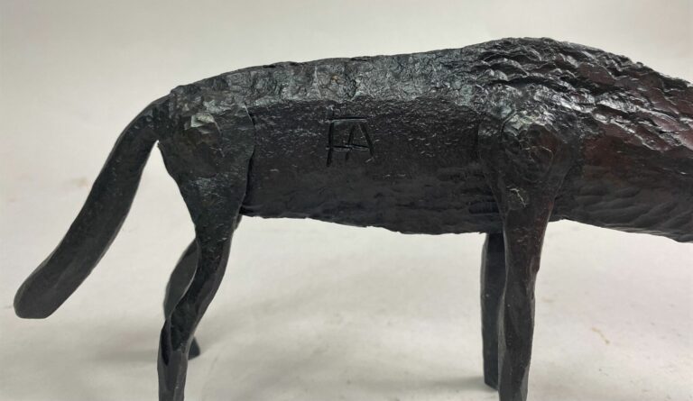 André FABRE (1920-2011) - Cheval - Sculpture en acier forgé - Années 1960 - 16,…