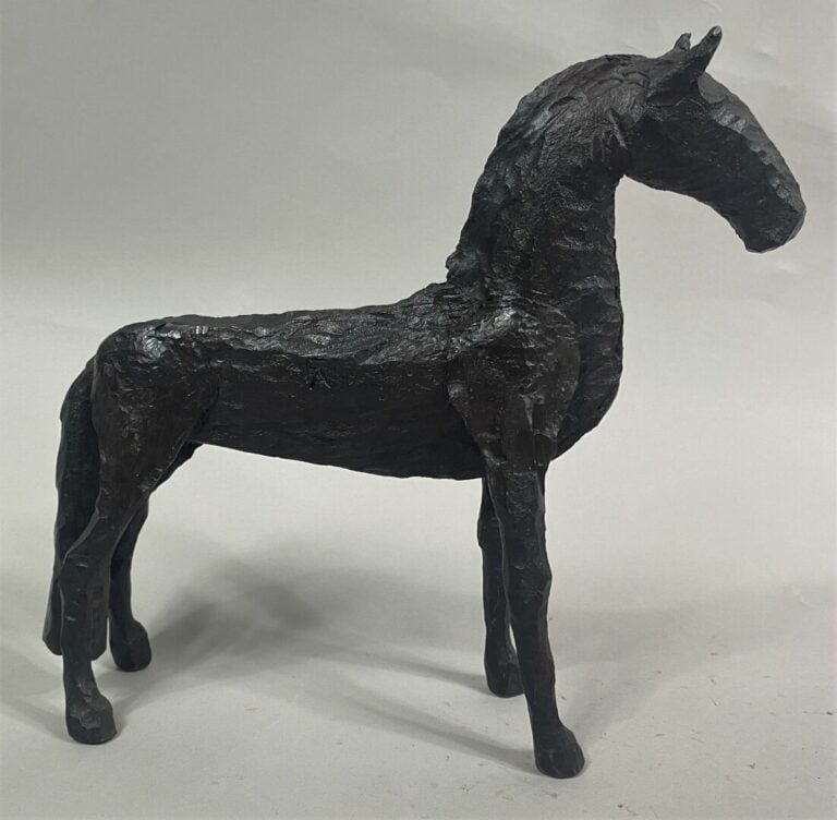 André FABRE (1920-2011) - Cheval - Sculpture en acier forgé - Années 1960 - 21…