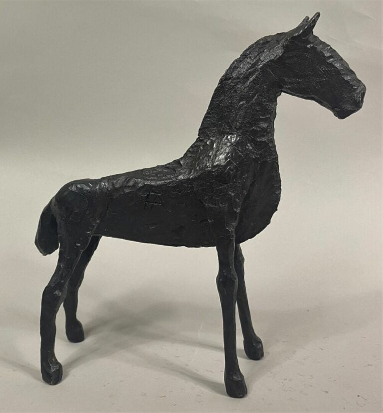 André FABRE (1920-2011) - Cheval - Sculpture en acier forgé - Années 1960 - 22,…