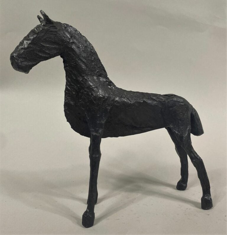 André FABRE (1920-2011) - Cheval - Sculpture en acier forgé - Années 1960 - 22,…