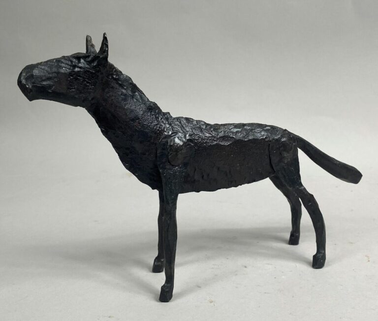 André FABRE (1920-2011) - Cheval - Sculpture en acier forgé - Années 1960 - 9,5…