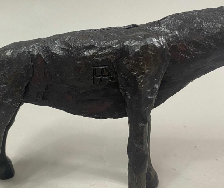 André FABRE (1920-2011) - Cheval - Sculpture en acier forgé - Années 1970 - 13,…