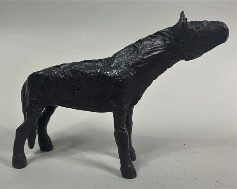 André FABRE (1920-2011) - Cheval - Sculpture en acier forgé - Années 1970 - 14…
