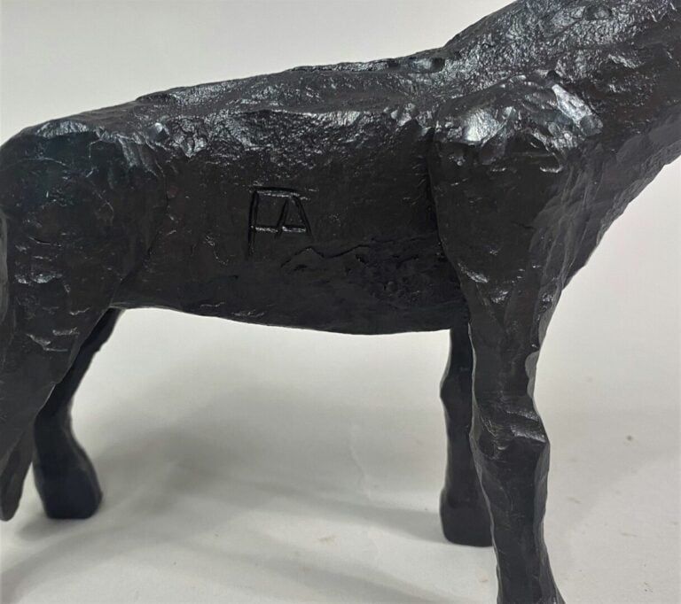André FABRE (1920-2011) - Cheval - Sculpture en acier forgé - Années 1970 - 14…