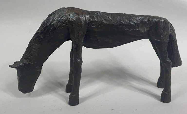 André FABRE (1920-2011) - Cheval - Sculpture en acier forgé - Années 1980 - 16,…