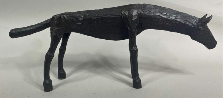 André FABRE (1920-2011) - Cheval - Sculpture en acier forgé - Années 1980 - 17…