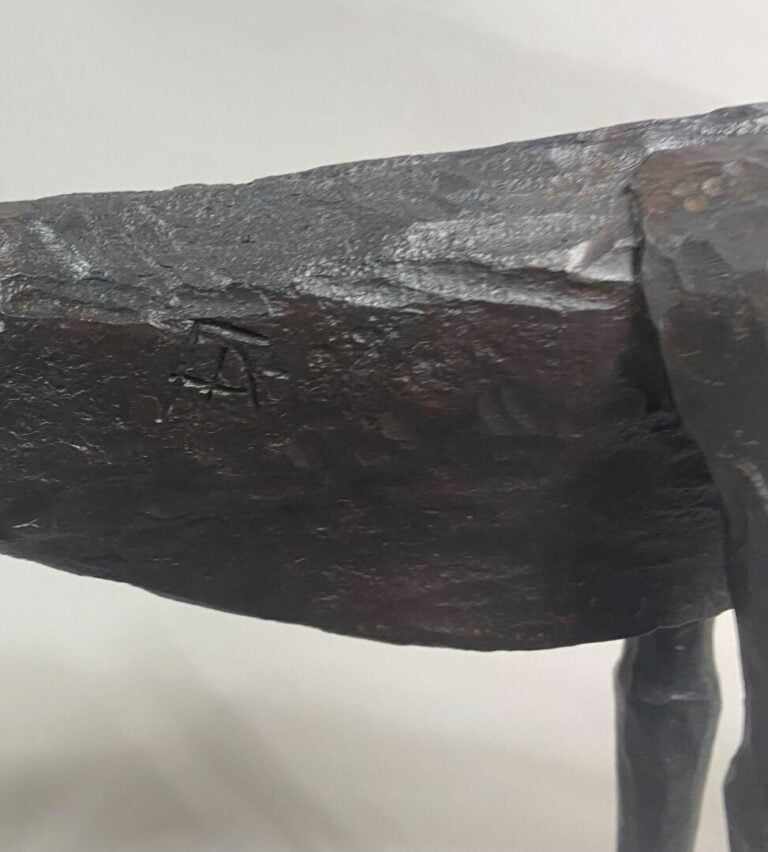 André FABRE (1920-2011) - Cheval - Sculpture en acier forgé - Années 1980 - 17…