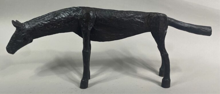 André FABRE (1920-2011) - Cheval - Sculpture en acier forgé - Années 1980 - 17…