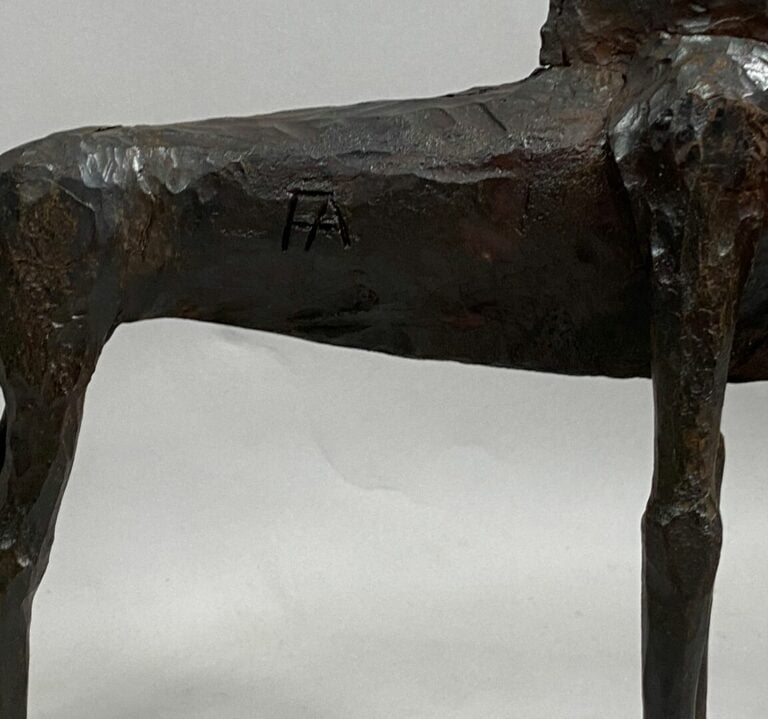 André FABRE (1920-2011) - Cheval - Sculpture en acier forgé - Années 1980 - 34,…