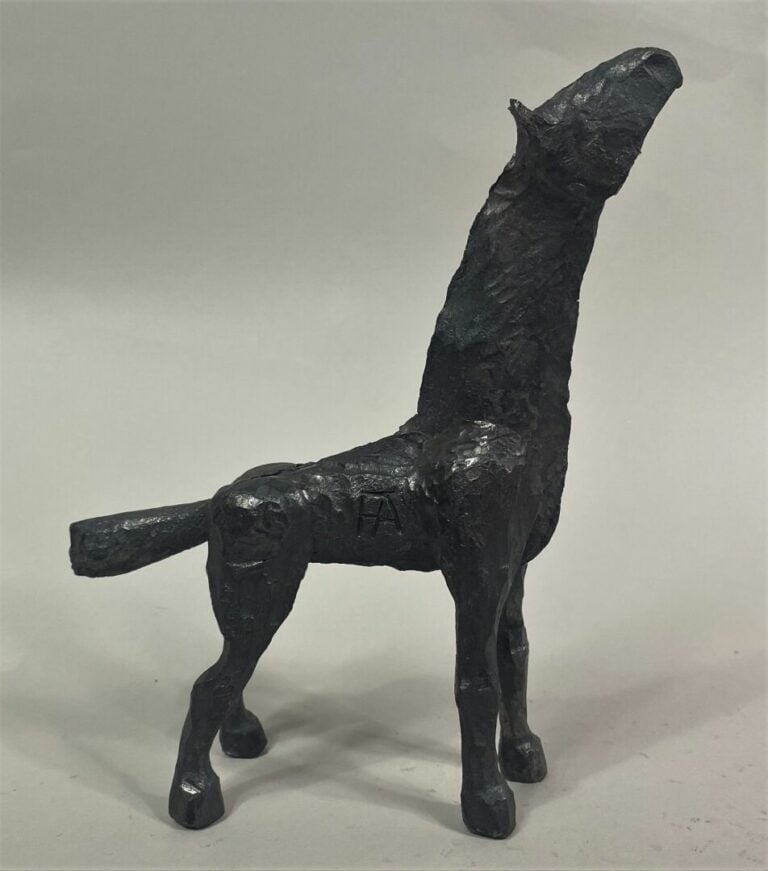 André FABRE (1920-2011) - Cheval - Sculpture en acier forgé - Années fin 1980/d…