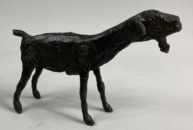 André FABRE (1920-2011) - Chèvre - Sculpture en acier forgé - Années 1950/1960…