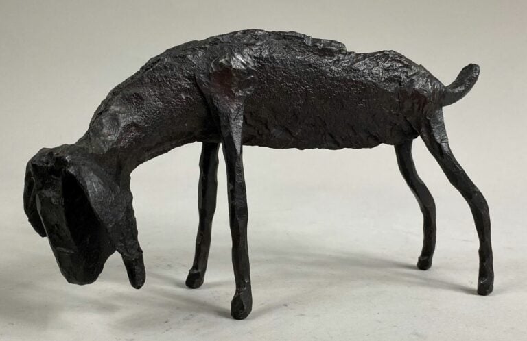 André FABRE (1920-2011) - Chèvre - Sculpture en acier forgé - Années 1960 - 11…